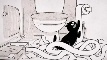 Zasłona do serialu "Putain de chat !" #1484319
