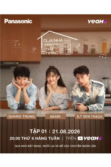 Qua Nhà Bật Nhạc plakat