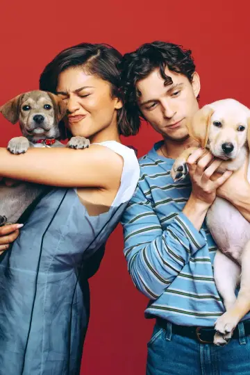 Celebs Play With Puppies & Kittens plakat