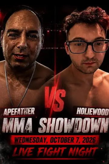 Apefather kontra Holiewood 10-07-2026 plakat