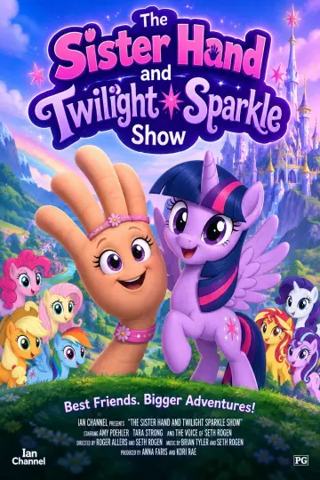 The Sister Hand and Twilight Sparkle Show plakat