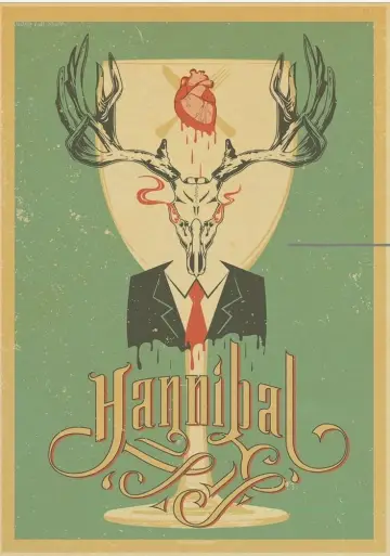 Plakat к сериалу "Hannibal" #1306330