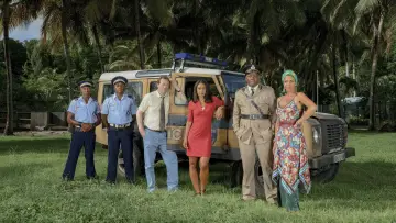 Zasłona к сериалу "Śmierć pod palmami" #1254369