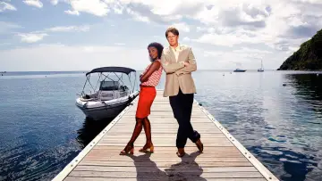 Zasłona к сериалу "Śmierć pod palmami" #1254374