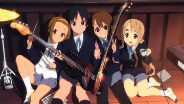 Zasłona к сериалу "K-On!" #1341852