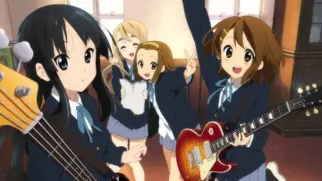 Zasłona к сериалу "K-On!" #1341854
