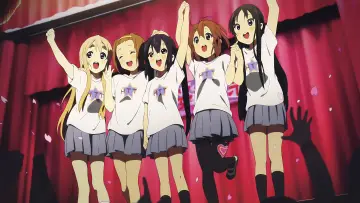 Zasłona к сериалу "K-On!" #1341857