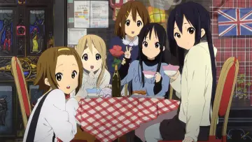Zasłona к сериалу "K-On!" #1341862