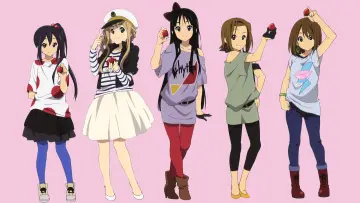 Zasłona к сериалу "K-On!" #1341865