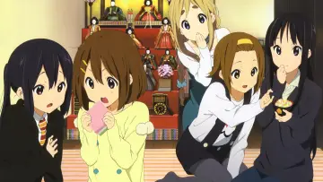 Zasłona к сериалу "K-On!" #1341867