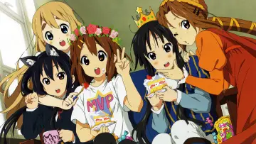 Zasłona к сериалу "K-On!" #1341872