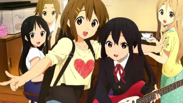 Zasłona к сериалу "K-On!" #1341874