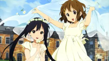 Zasłona к сериалу "K-On!" #1341876