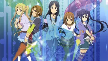 Zasłona к сериалу "K-On!" #1341877