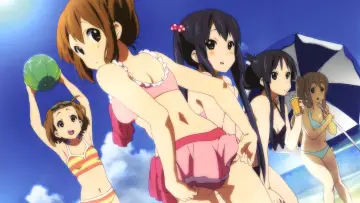 Zasłona к сериалу "K-On!" #1341880