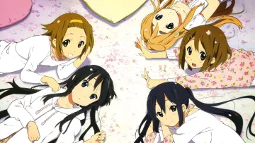 Zasłona к сериалу "K-On!" #1341883