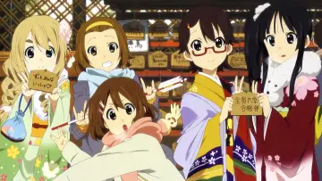 Zasłona к сериалу "K-On!" #1341884