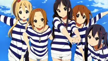 Zasłona к сериалу "K-On!" #1341891
