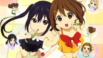 Zasłona к сериалу "K-On!" #1341892