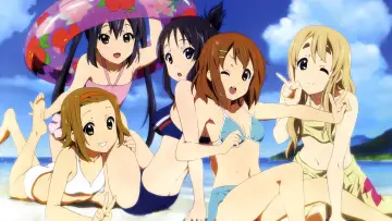 Zasłona к сериалу "K-On!" #1341900