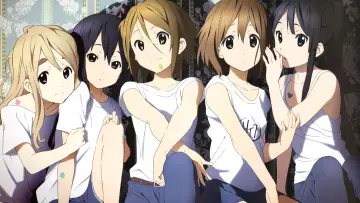 Zasłona к сериалу "K-On!" #1341901