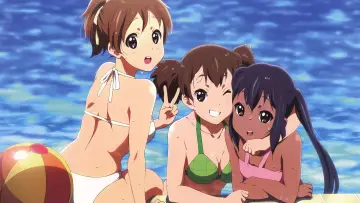 Zasłona к сериалу "K-On!" #1341904