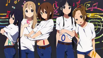 Zasłona к сериалу "K-On!" #1341906