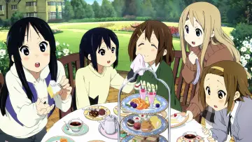 Zasłona к сериалу "K-On!" #1341907