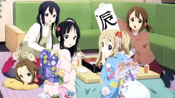 Zasłona к сериалу "K-On!" #1341909