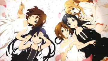 Zasłona к сериалу "K-On!" #1341911