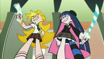 Zasłona к сериалу "Panty & Stocking with Garterbelt" #1380614