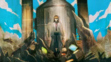 Zasłona do serialu "Steins;Gate" #1588609
