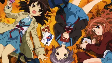Zasłona к сериалу "Melancholia Haruhi Suzumiyi" #1394888