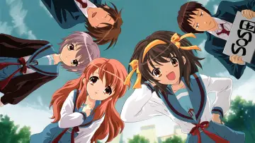 Zasłona к сериалу "Melancholia Haruhi Suzumiyi" #1394895