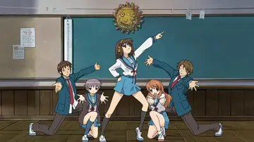 Zasłona к сериалу "Melancholia Haruhi Suzumiyi" #1394901