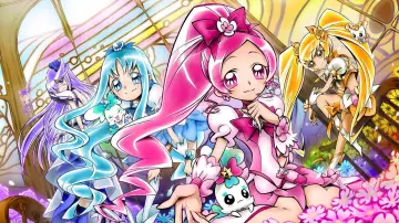 Zasłona к сериалу "Heartcatch Precure!" #1404969