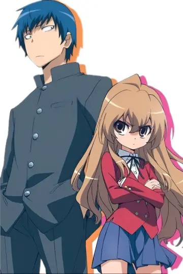 Plakat к сериалу "Toradora!" #1380110