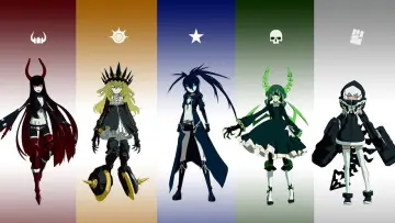Zasłona do serialu "Black★Rock Shooter" #1788321