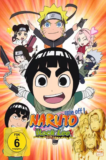 Plakat к сериалу "Rock Lee i przyjaciele" #1346720