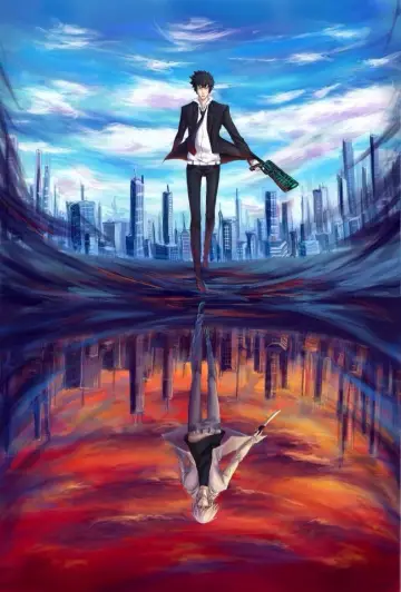 Plakat к сериалу "Psycho-Pass" #1347956