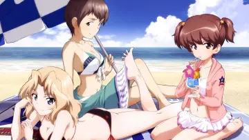 Zasłona к сериалу "Girls & Panzer" #1352171