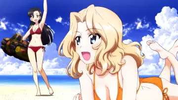 Zasłona к сериалу "Girls & Panzer" #1352173