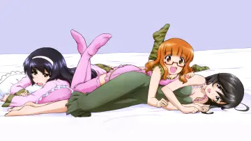 Zasłona к сериалу "Girls & Panzer" #1352175