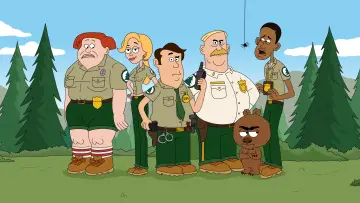 Zasłona к сериалу "Brickleberry" #1442874