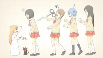 Zasłona к сериалу "Nichijou" #1416782