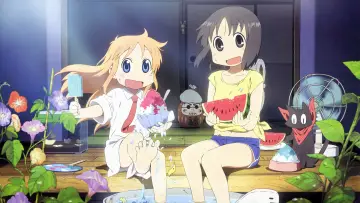 Zasłona к сериалу "Nichijou" #1416783