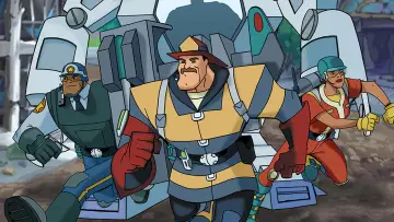 Zasłona к сериалу "Rescue Heroes" #1443517