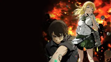 Zasłona к сериалу "Btooom!" #1464158