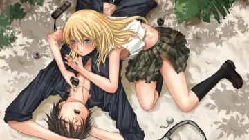 Zasłona к сериалу "Btooom!" #1464159