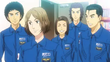 Zasłona к сериалу "Uchuu Kyoudai" #1364007